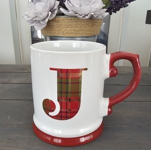 DesignPac letter J coffee mug